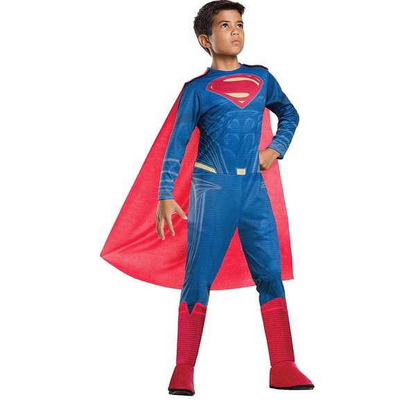 NWT Rubie's Justice League Boy's Superman Costume